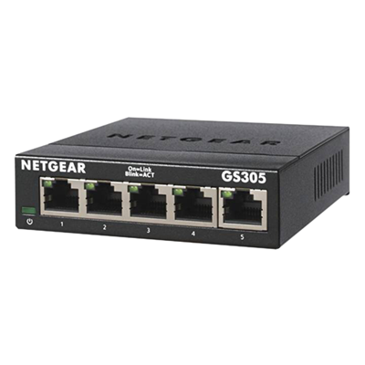 NETGEAR GS305 5-Port Desktop Gigabit Switch